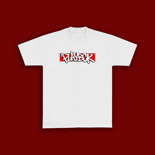 Box Logo Tee (White)